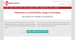 Desktop Screenshot of merchandise.nl